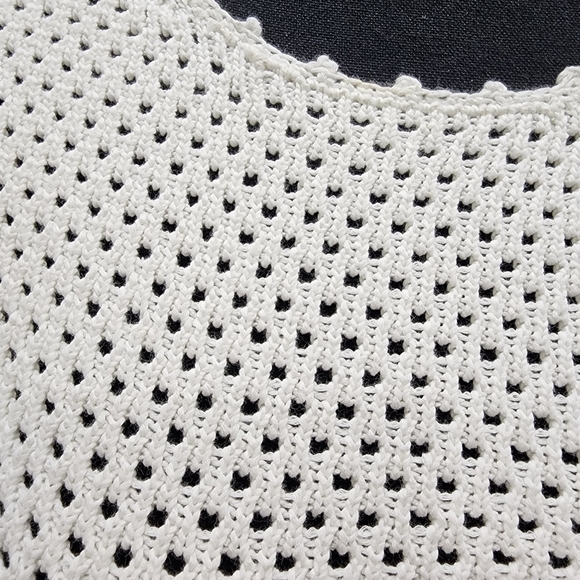 🔥 Wilfred White Maxi Knit Sweater Long Sleeve Dress Size Small - Picture 11 of 14